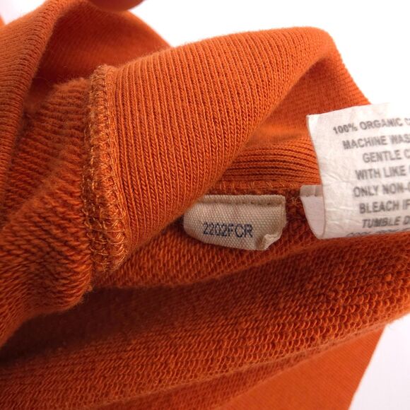 NEW Taylor Stitch Fillmore Crewneck Rust Sweatshirt Minimal Casual Athleisure - Picture 8 of 9